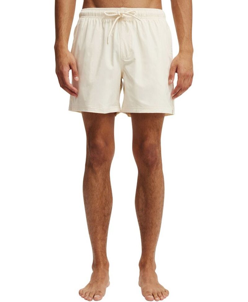 【送料無料】 コットンオン メンズ ハーフパンツ・ショーツ 水着 Men's Stretch Swim Shorts Pale yellow