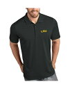【送料無料】 アンティグア メンズ ポロシャツ トップス Men's LSU Tigers Tribute Polo Charcoal