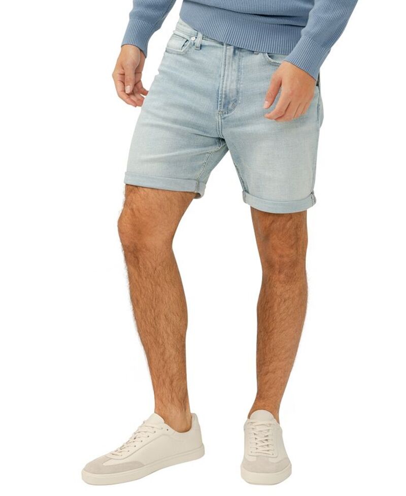 シルバー ジーンズ メンズ ボトムス ハーフパンツ・ショーツ ショートパンツ Silver Jeans Co. Men's Classic Fit Luxe Heritage Shorts Indigo インディゴ