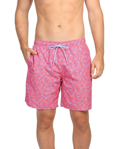 【送料無料】 テーラーバード メンズ ハーフパンツ・ショーツ 水着 Multi Abstract Swim Shorts Salmon 【送料無料】 テーラーバード メンズ ハーフパンツ・ショーツ 水着 Multi Abstract Swim Shorts Salmon