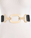 【送料無料】 アイ.エヌ.シー インターナショナル コンセプト レディース ベルト アクセサリー Chunky Interlock Stretch Belt B...
