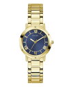 【送料無料】 ゲス レディース 腕時計 アクセサリー Women's Analog Gold Tone Watch 34mm Gold Tone(2)