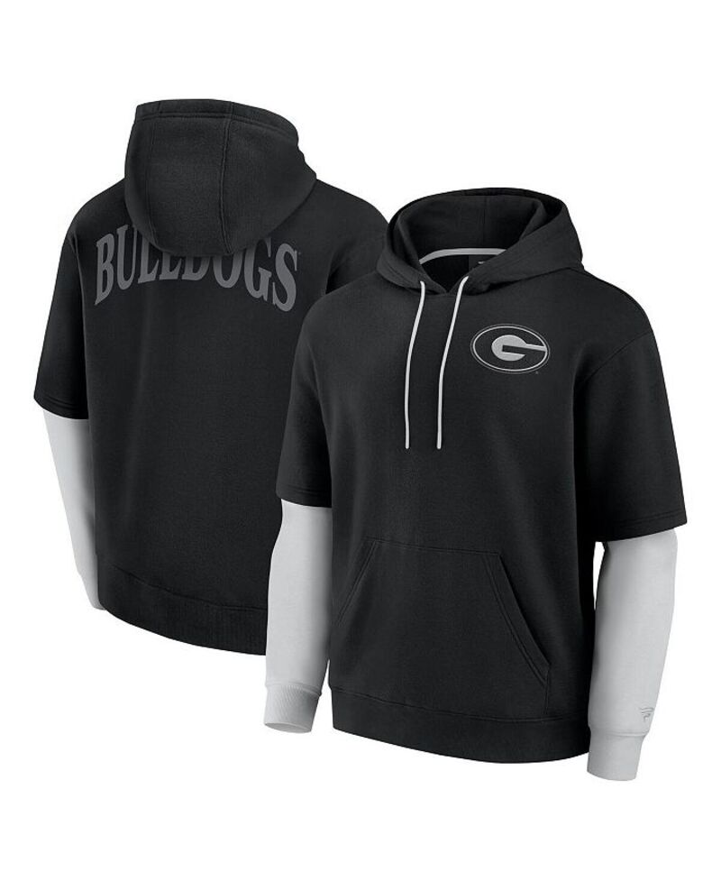 ̵ եʥƥ  ѡå  Men's Black Georgia Bulldogs Sleek ...