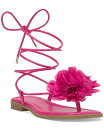 【送料無料】 アイ.エヌ.シー インターナショナル コンセプト レディース サンダル シューズ Women's Gilma Flower Flat Sandals Pink Smooth(4)