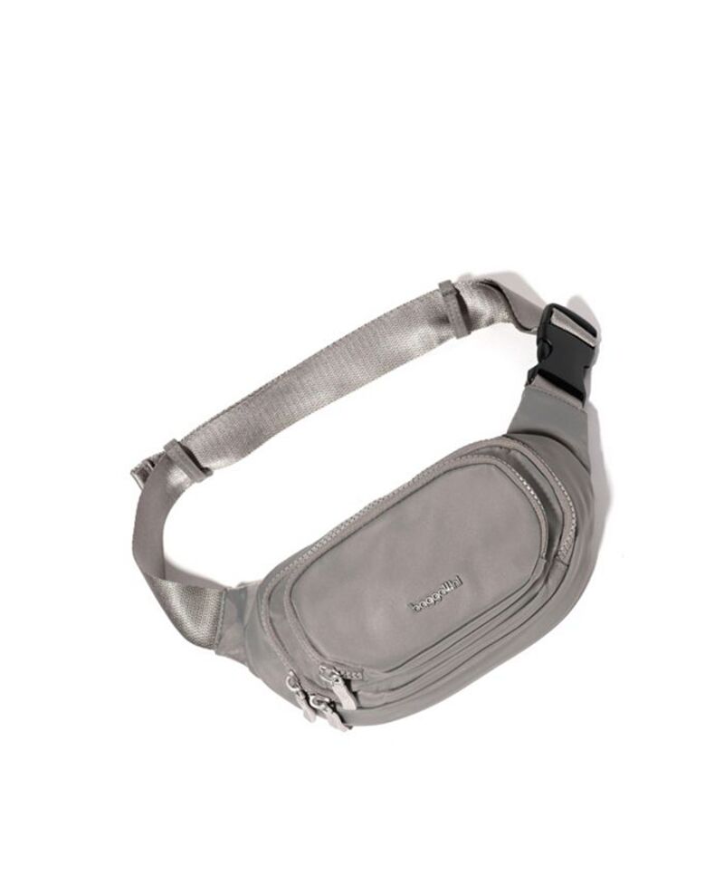 【送料無料】 バッガリーニ レディース ボディバッグ・ウエストポーチ バッグ On the Go Waist Pack Belt Bag Steel Gray Twil