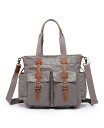 【送料無料】 TSDブランド レディース トートバッグ バッグ Urban Light Coated Canvas Tote Bag Gray