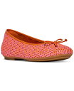 【送料無料】 フィットフロップ レディース パンプス シューズ Women's Delicato Bow Woven Ballet Flats Satsuma Pinkperfect Mix