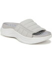 【送料無料】 ドクター・ショール レディース サンダル シューズ Women's Feel Free Recovery Slide Sandals Vapor Grey Fabric