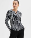 【送料無料】 アイ.エヌ.シー インターナショナル コンセプト レディース シャツ トップス Petite Printed Button-Front Top Pia Stripe(4)