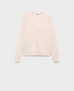 【送料無料】 マンゴ レディース ニット・セーター アウター Women's Mulberry Silk Blend Ribbed Cardigan Sweat...