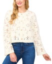 【送料無料】 セセ レディース ニット・セーター アウター Women's Long Sleeve Embellished Cardigan Sweater A...