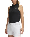 【送料無料】 アンダーアーマー レディース ポロシャツ トップス Women's UA Active Sleeveless Polo Shirt Black
