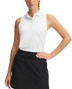 【送料無料】 アンダーアーマー レディース ポロシャツ トップス Women's UA Active Sleeveless Polo Shirt White