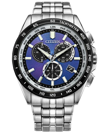 【送料無料】 シチズン メンズ 腕時計 アクセサリー Men's Sport Luxury PCAT Silver-Tone Stainless Steel Bracelet Watch 43mm Silver-tone 【送料無料】 シチズン メンズ 腕時計 アクセサリー Men's Sport Luxury PCAT Silver-Tone Stainless Steel Bracelet Watch 43mm Silver-tone