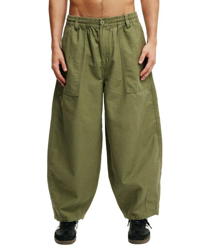 【送料無料】 コットンオン メンズ カジュアルパンツ ボトムス Men's Super Baggy Pants Military green 【送料無料】 コットンオン メンズ カジュアルパンツ ボトムス Men's Super Baggy Pants Military green
