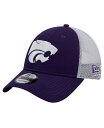 【送料無料】 ニューエラ メンズ 帽子 アクセサリー Men's Purple Kansas State Wildcats Trucker 9FORTY Adj...
