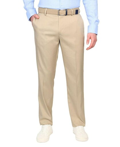 【送料無料】 テーラーバード メンズ カジュアルパンツ ボトムス Men's Tailored Stretch Dress Pants Khaki