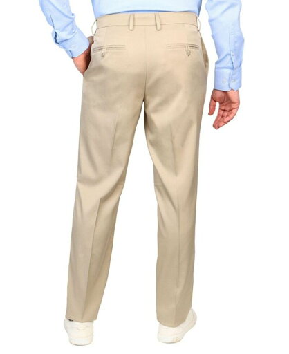 【送料無料】 テーラーバード メンズ カジュアルパンツ ボトムス Men's Tailored Stretch Dress Pants Khaki
