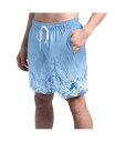 【送料無料】 マルガリータビル メンズ ハーフパンツ・ショーツ 水着 Men's Light Blue Detroit Lions Lagoon Fiesta ...