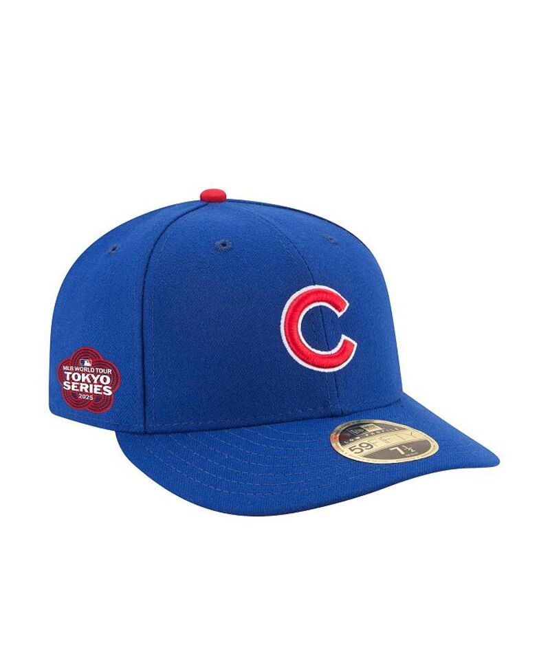 【送料無料】 ニューエラ メンズ 帽子 アクセサリー Men's Royal Chicago Cubs 2025 Mlb World Tour: Tokyo Series Side Patch Low Profile 59Fifty Fitted Hat Royal