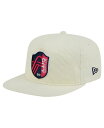【送料無料】 ニューエラ メンズ 帽子 アクセサリー Men's Cream St. Louis City SC 2025 Kickoff Snapback Golfer Hat Cream(4)