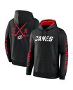 【送料無料】 ファナティクス メンズ パーカー・スウェット アウター Men's Black Carolina Hurricanes Big City Legacy Fleece Pullover Hoodie Black