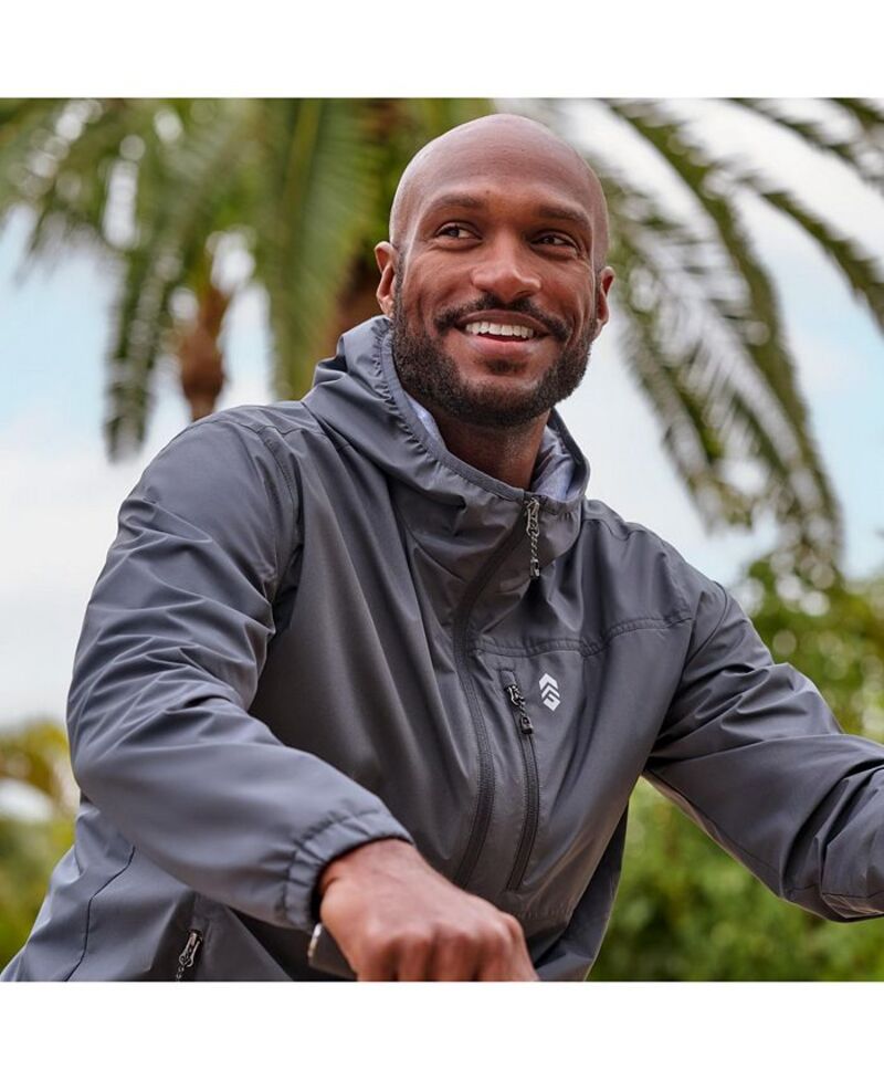 【送料無料】 フリー カントリー メンズ ジャケット・ブルゾン アウター Men's Agile II Windshear Jacket Coal