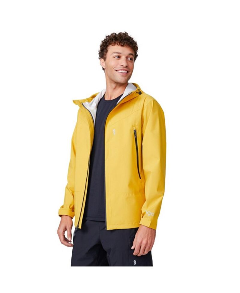 【送料無料】 フリー カントリー メンズ ジャケット・ブルゾン アウター Men's Hydro Lite X2O Squall Rain Jacket Gold