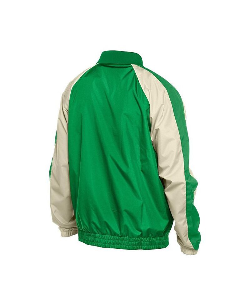 【送料無料】 ニューエラ メンズ ジャケット・ブルゾン アウター Men's Kelly Green Chicago Cubs Ripstop Raglan Quarter-Zip Hoodie Windbreaker Jacket Kelly Green