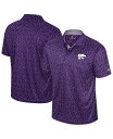 【送料無料】 コロシアム メンズ ポロシャツ トップス Men's Purple Kansas State Wildcats Sublimated Golf Polo Shirt Purple(4)