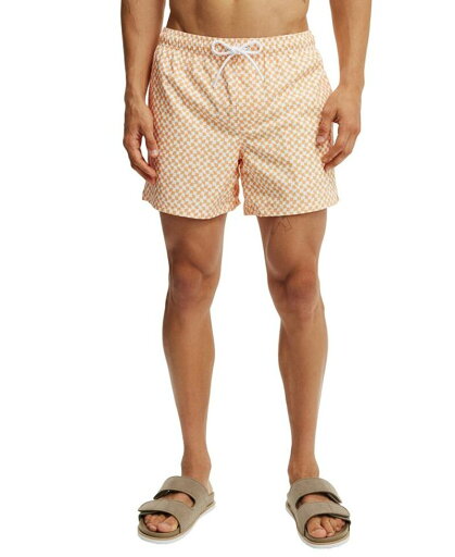 【送料無料】 コットンオン メンズ ハーフパンツ・ショーツ 水着 Men's Stretch Swim Shorts Orange micro 【送料無料】 コットンオン メンズ ハーフパンツ・ショーツ 水着 Men's Stretch Swim Shorts Orange micro