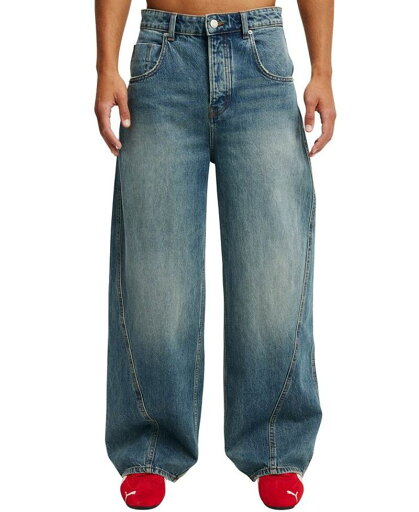 【送料無料】 コットンオン メンズ デニムパンツ ボトムス Men's Super Baggy Balloon Jean Otis Blue 【送料無料】 コットンオン メンズ デニムパンツ ボトムス Men's Super Baggy Balloon Jean Otis Blue