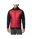 【送料無料】 コロンビア メンズ ジャケット・ブルゾン アウター Men's Black/Garnet South Carolina Gamecocks Out-Shield Hybrid Full-Zip Hoodie Jacket Black Garnet