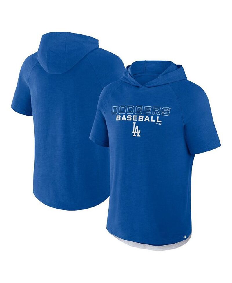 ReVida ŷԾŹ㤨֥եʥƥ   ѡå ѡ Fanatics Men's Royal Los Angeles Dodgers Clubhouse Optimal Play Raglan Short Sleeve Pullover Hoodie RoyalפβǤʤ12,480ߤˤʤޤ