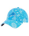 【送料無料】 ニューエラ レディース 帽子 アクセサリー Women's Blue Detroit Lions Paisley 9twenty Adjustab...
