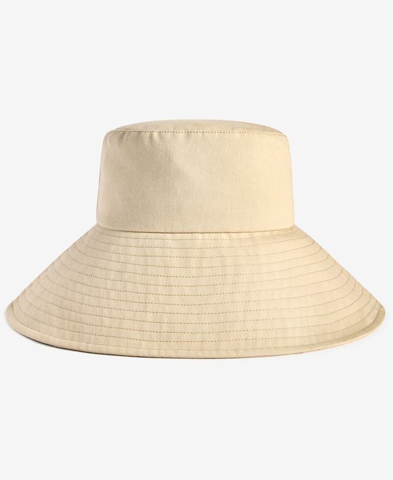 【送料無料】 ジャーニ ベルニーニ レディース 帽子 アクセサリー Oversized-Brim Gardening Bucket Hat Dark Beige