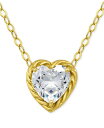 【送料無料】 ジャーニ ベルニーニ レディース ネックレス・チョーカー・ペンダントトップ アクセサリー Cubic Zirconia Heart Pendant...