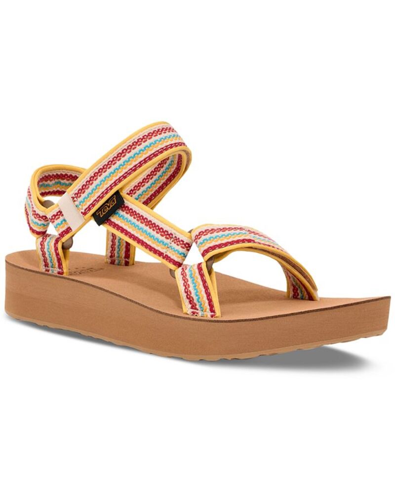 【送料無料】 テバ レディース サンダル シューズ Women's Midform Universal Woven Sandals Coconut Tanzine