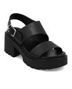 【送料無料】 ミア レディース サンダル シューズ Women's Sheska Block Heel Sandals Black(4)