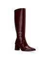 【送料無料】 アロハス レディース ブーツ・レインブーツ シューズ East Sleek Burgundy Leather Boots No Color