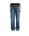 【送料無料】 コットンオン レディース デニムパンツ ボトムス Women's Relaxed Cargo Jean Tidal blue