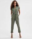 【送料無料】 アイ.エヌ.シー インターナショナル コンセプト レディース ジャンプスーツ トップス Women's Belted Cap-Sleeve Jum...