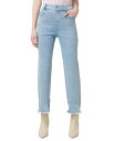 【送料無料】 ヒュー レディース レギンス ボトムス Women's Ruffled-Hem Denim Skimmer Leggings Classic Lt...