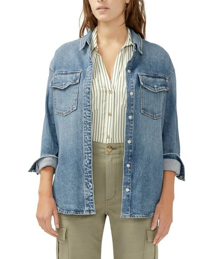 【送料無料】 シルバー ジーンズ レディース ジャケット・ブルゾン アウター Women's Denim Jacket Indigo 【送料無料】 シルバー ジーンズ レディース ジャケット・ブルゾン アウター Women's Denim Jacket Indigo