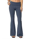 【送料無料】 アディクテッド レディース レギンス ボトムス Women's Jayna Fold Over Leggings Blue