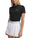 【送料無料】 アンダーアーマー レディース ポロシャツ トップス Women's UA Active Solid-Color Polo Shirt Black
