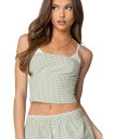 【送料無料】 アディクテッド レディース シャツ トップス Womens Lenorah Layered Plaid Corset Green