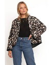 【送料無料】 Petal and Pup レディース ジャケット・ブルゾン アウター Women's Marcos Leopard Print Quilted Jacket Leopard(4)