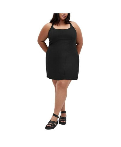 【送料無料】 シティーシック レディース ワンピース トップス Plus Size Caitlin Dress Black 【送料無料】 シティーシック レディース ワンピース トップス Plus Size Caitlin Dress Black
