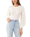 【送料無料】 ワンステイト レディース ニット・セーター アウター Women's Variegated Cables Crew Neck Sweater An...